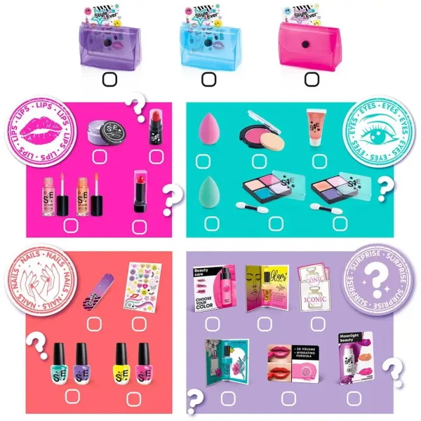 Set mini de machiaj surpriză Style 4 Ever 1buc imaginea 2