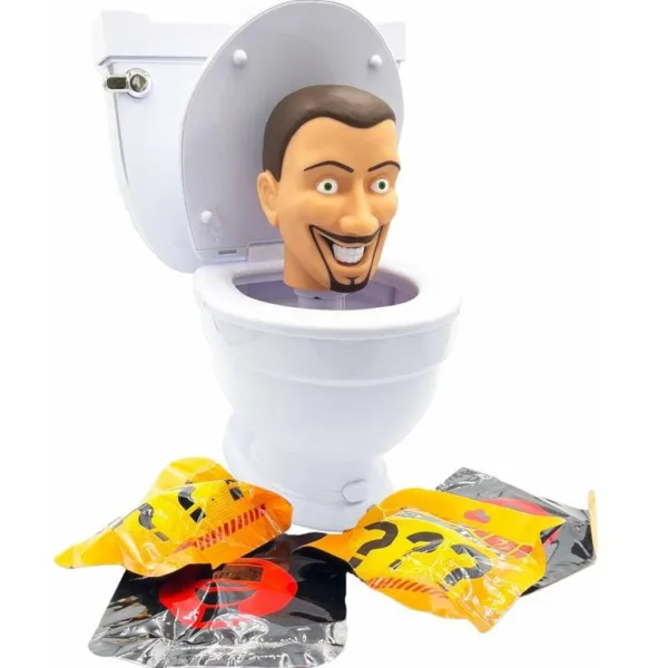 Set surpriză Skibidi Toilet WC 1 bucată imaginea 2