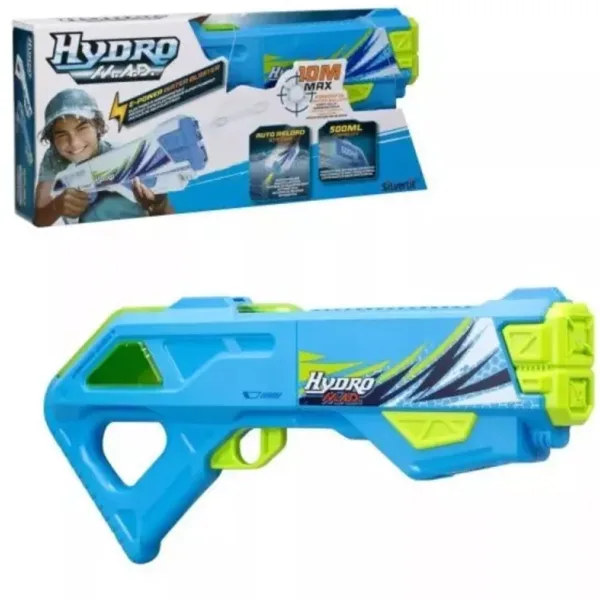 Silverlit: Hydro M.A.D pistol electric cu apă - Albastru imaginea 2