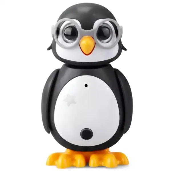 Silverlit: Mini pinguin cu inimă deschisă, culoare neagră imaginea 3