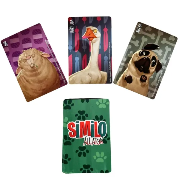 Similo - Joc de societate cu animale imaginea 3