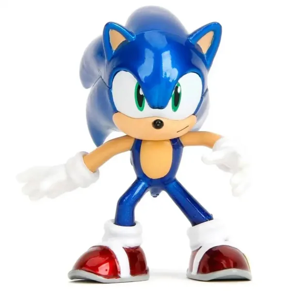 Sonic: Cursa fulgerului – figurină metalică de 6,3 cm - Jada Toys imaginea 2