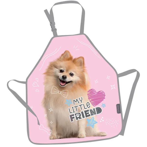 Șorț de pictură cu câine My Little Friend Sweet Pomeranian imaginea 1