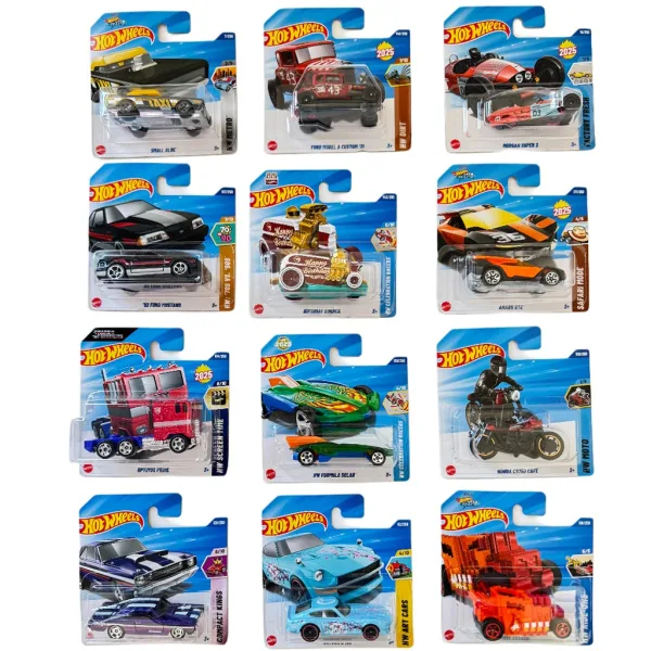 Sortiment de mașinuțe Hot Wheels în blister imaginea 1