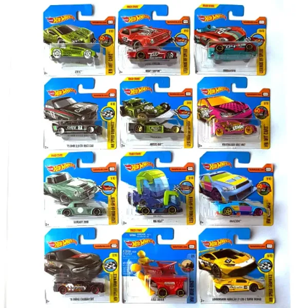 Sortiment de mașinuțe Hot Wheels în blister imaginea 2