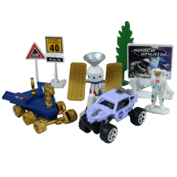 Space Team: Set de jocuri spațiale cu vehicule și accesorii în mai multe variante 1db imaginea 4