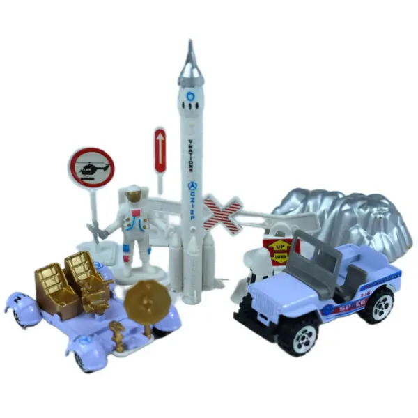 Space Team: Set de jocuri spațiale cu vehicule și accesorii în mai multe variante 1db imaginea 6