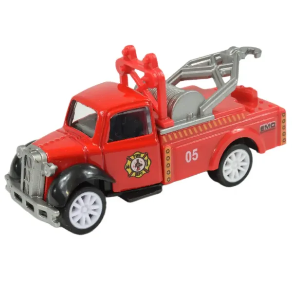 Speed Racer: Camion de pompieri cu roți volante în mai multe variante 7cm 1db imaginea 2