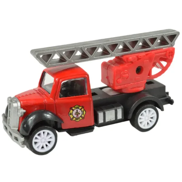 Speed Racer: Camion de pompieri cu roți volante în mai multe variante 7cm 1db imaginea 6