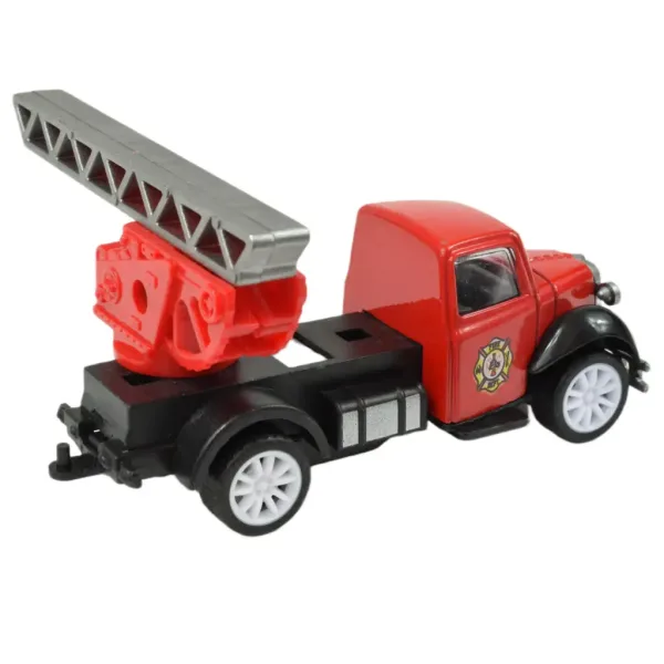 Speed Racer: Camion de pompieri cu roți volante în mai multe variante 7cm 1db imaginea 7