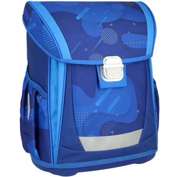 Spirit: Rucsac școlar Blue Cloud, set de 4 bucăți 41x20x32cm imaginea 2