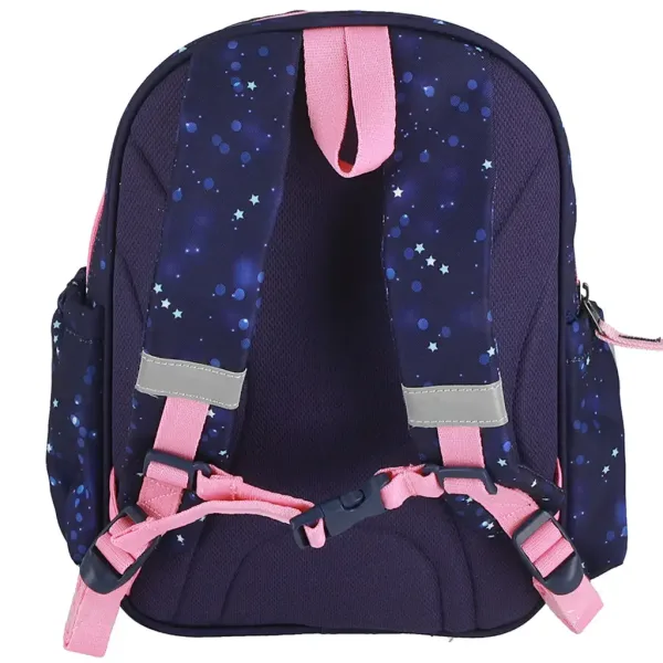 Spirit: Rucsac școlar rotunjit cu model de cal alb, 24x13x31cm imaginea 3