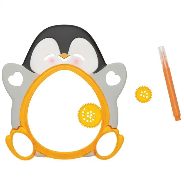 Spirograph: Set creativ de desenat pentru prieteni - Pinguin imaginea 3
