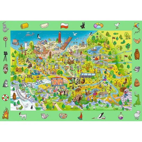 Spy Guy puzzle 100 de piese Polonia - Trefl imaginea 2