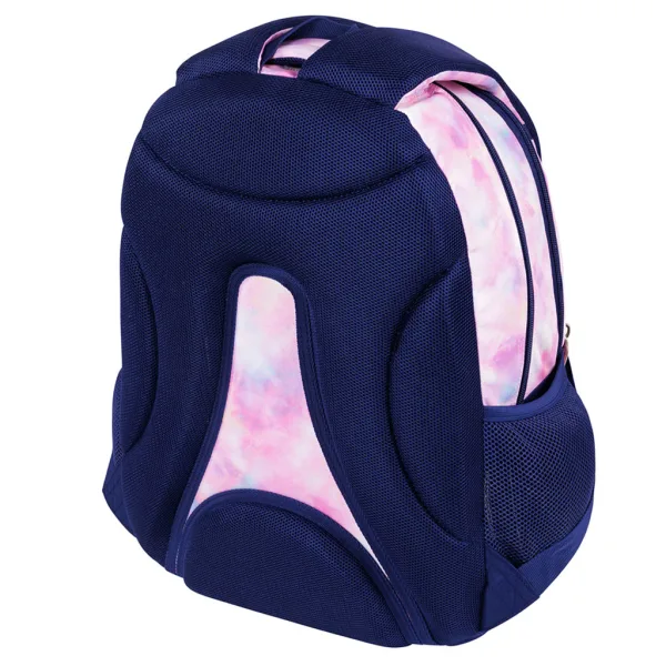 St.Right Pink sky ghiozdan cu trei compartimente, rucsac 42x30x19cm imaginea 3