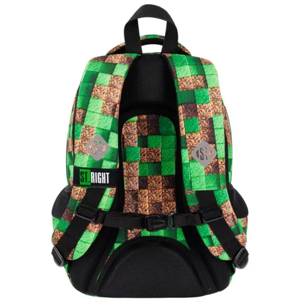 St.Right Pixel Cubes rucsac ergonomic cu trei compartimente, BP26 39x27x17cm imaginea 2