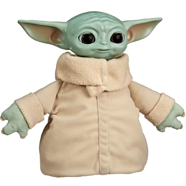 Star Wars: Action Buddy Grogu, figură de pluș interactivă – Hasbro imaginea 2
