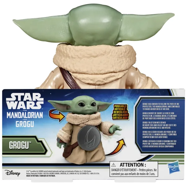 Star Wars: Grogu figurină de acțiune - Hasbro imaginea 3