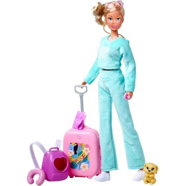 Steffi Love: Set de joacă cu păpușa călătoare Steffi - Simba Toys imaginea 2