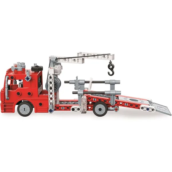 Știință & Joacă: Atelier mecanic - Set de construcție Mașină de pompieri - Clementoni imaginea 3