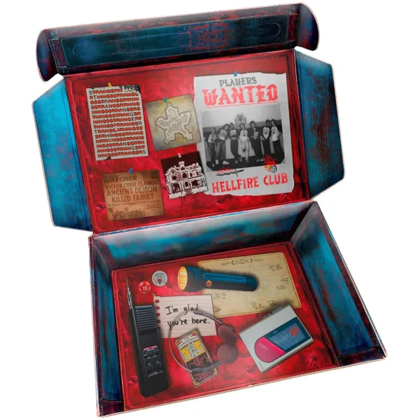 Stranger Things – Blestemul lui Vecna, puzzle de 520 piese cu ramă și iluminare RGB LED – Clementoni imaginea 6