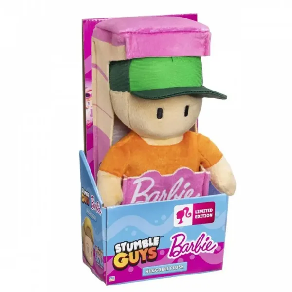Stumble Guys x Barbie Figurină de pluș îmbrățișabilă de 30 cm în mai multe variante imaginea 3