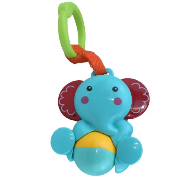 Sun Baby: Bebeluș elefant vesel cu bilă rotativă care face zgomot imaginea 2