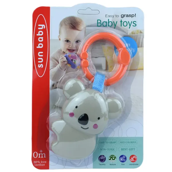 Sun Baby: Bebeluș koala vesel cu zornăitor imaginea 3