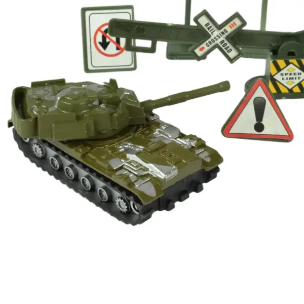 Super Army: Set de jocuri militare cu vehicule și accesorii în diferite variante 1buc. imaginea 3