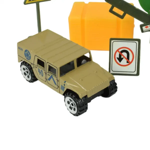 Super Army: Set de jocuri militare cu vehicule și accesorii în diferite variante 1buc. imaginea 7