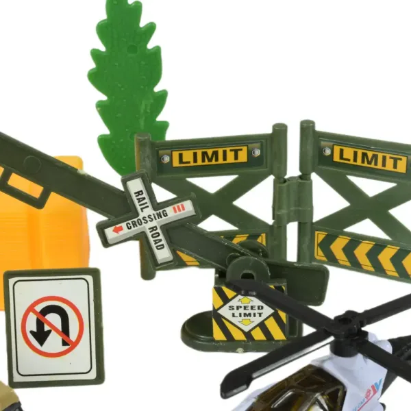 Super Army: Set de jocuri militare cu vehicule și accesorii în diferite variante 1buc. imaginea 8