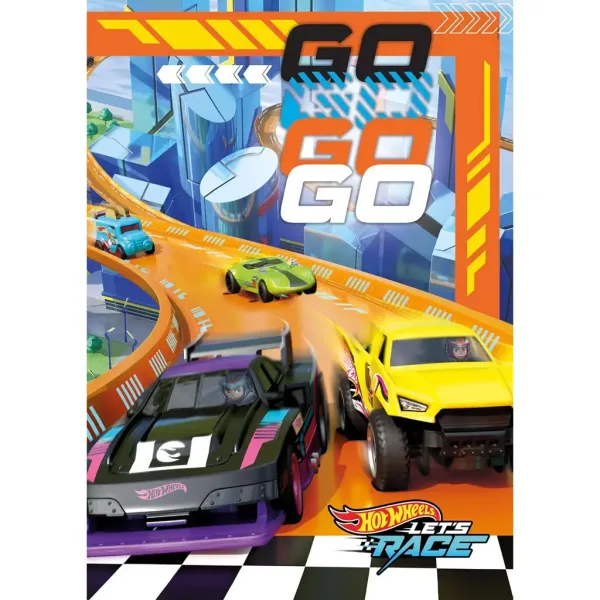 Super puzzle de 180 de piese Hot Wheels - Clementoni imaginea 2