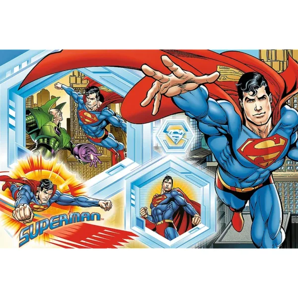 Superman, puzzle de 300 piese indestructibil - Trefl imaginea 2