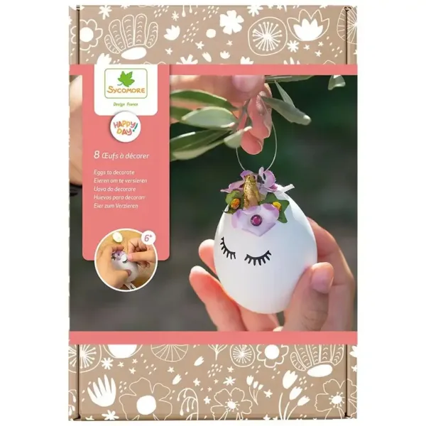 Sycomore: Set creativ pentru decorarea ouălor imaginea 1