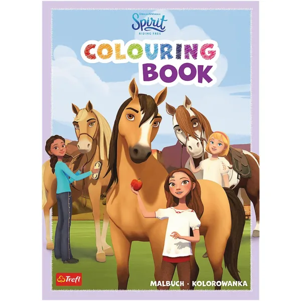 Szilaj, carte de colorat cu cai liberi - Trefl imaginea 1