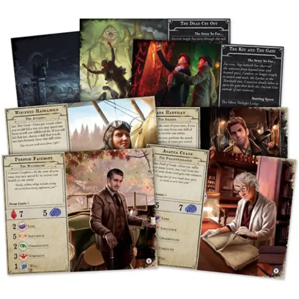Teroare în Arkham, ediția a 3-a - Secretele Ordinului extensie pentru joc de societate imaginea 3