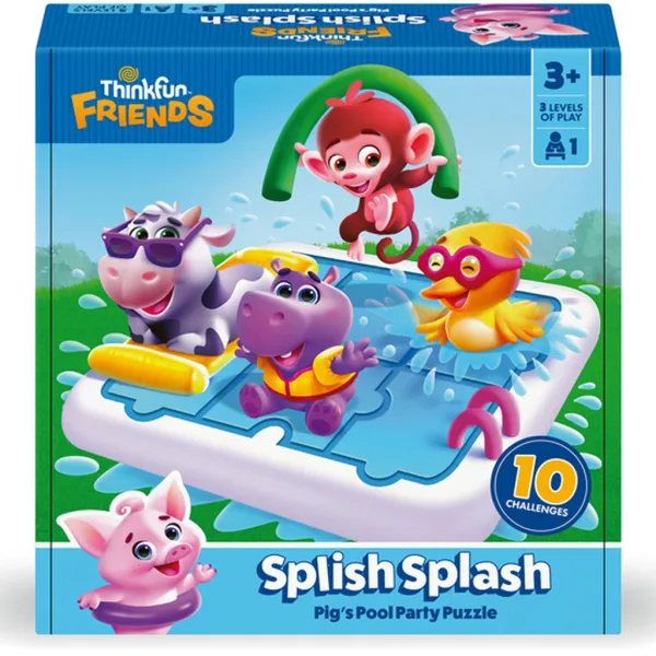 Thinkfun: Îți place să te bălăcești – puzzle de petrecere cu stropi imaginea 2