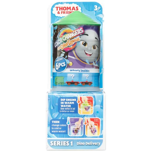 Thomas și prietenii săi: Locomotiva Kana Color Reveal - Mattel imaginea 1