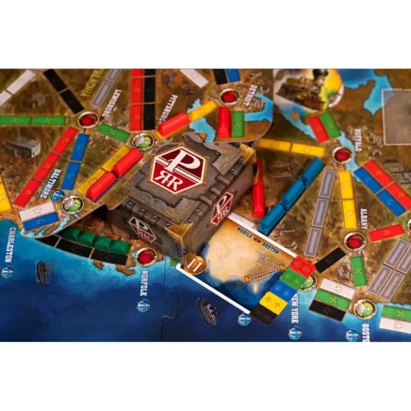 Ticket to Ride Legacy - Vestul legendar imaginea 10