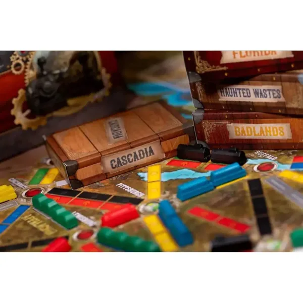 Ticket to Ride Legacy - Vestul legendar imaginea 3