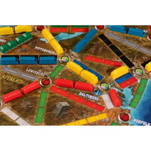 Ticket to Ride Legacy - Vestul legendar imaginea 4
