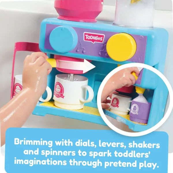 Tomy Toomies: Joc de baie cu spumă de cafea imaginea 5