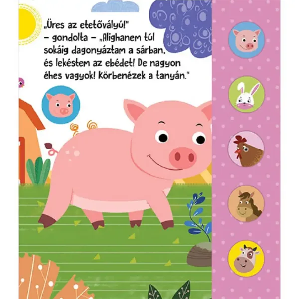 Tovarăși zgomotoși - Purcelușul și prietenii săi carte pentru bebeluși imaginea 2