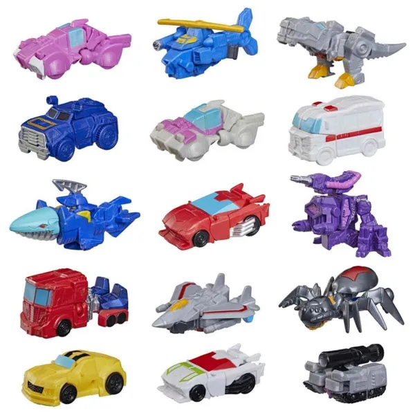 Transformers: Tiny Turbo Changers Figurine surpriză care se transformă rapid - Hasbro imaginea 3