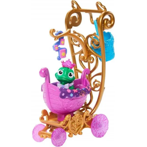 Trăsură pentru animăluțul prințeselor Disney Rapunzel - Mattel imaginea 2