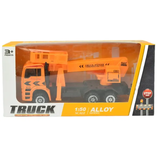 Truck: Vehicule de construcție metalice în diferite variante de 19cm. imaginea 11