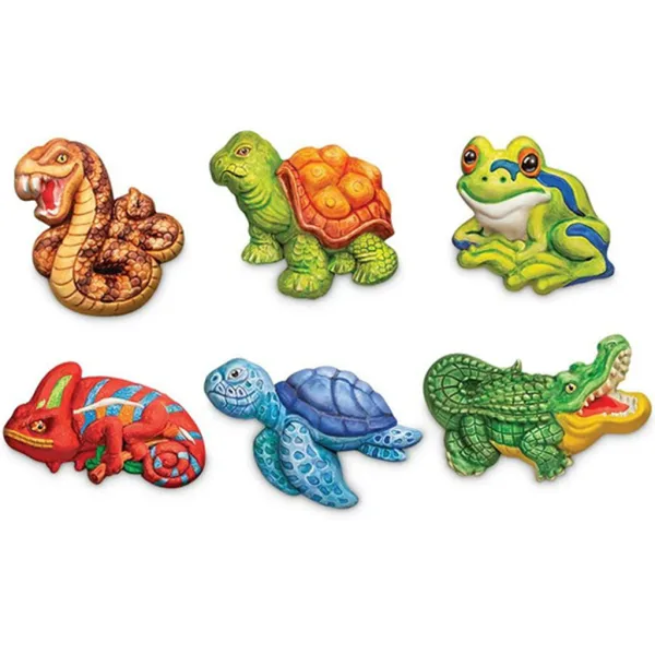 Trusă de turnare din ghips – Reptile și amfibieni imaginea 2