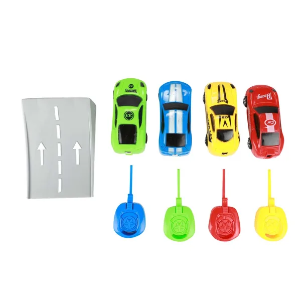 Turbo Racers mașină sport cu lansator, în diverse culori, 1 buc. imaginea 2