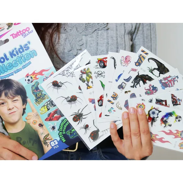TyToo: Set de abțibilduri pentru tatuaje Colecția Cool Kids imaginea 3