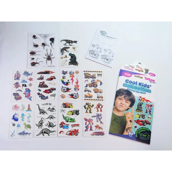 TyToo: Set de abțibilduri pentru tatuaje Colecția Cool Kids imaginea 4